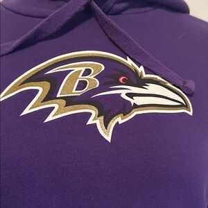 Fanatics Purple NFL Pro Line Hoodie Baltimore Ravens